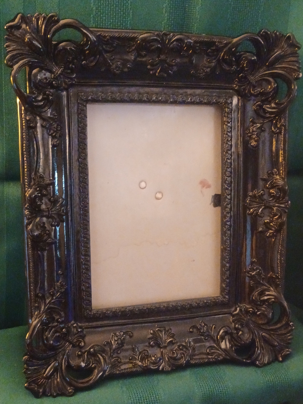 Ornate Decorative Black Picture Frame - Classic Home Accent